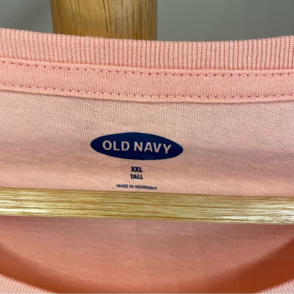 OLD NAVY - NWT Mens 2XL Tall, Bright Vintage Orange, TLC - Picture 3 of 5